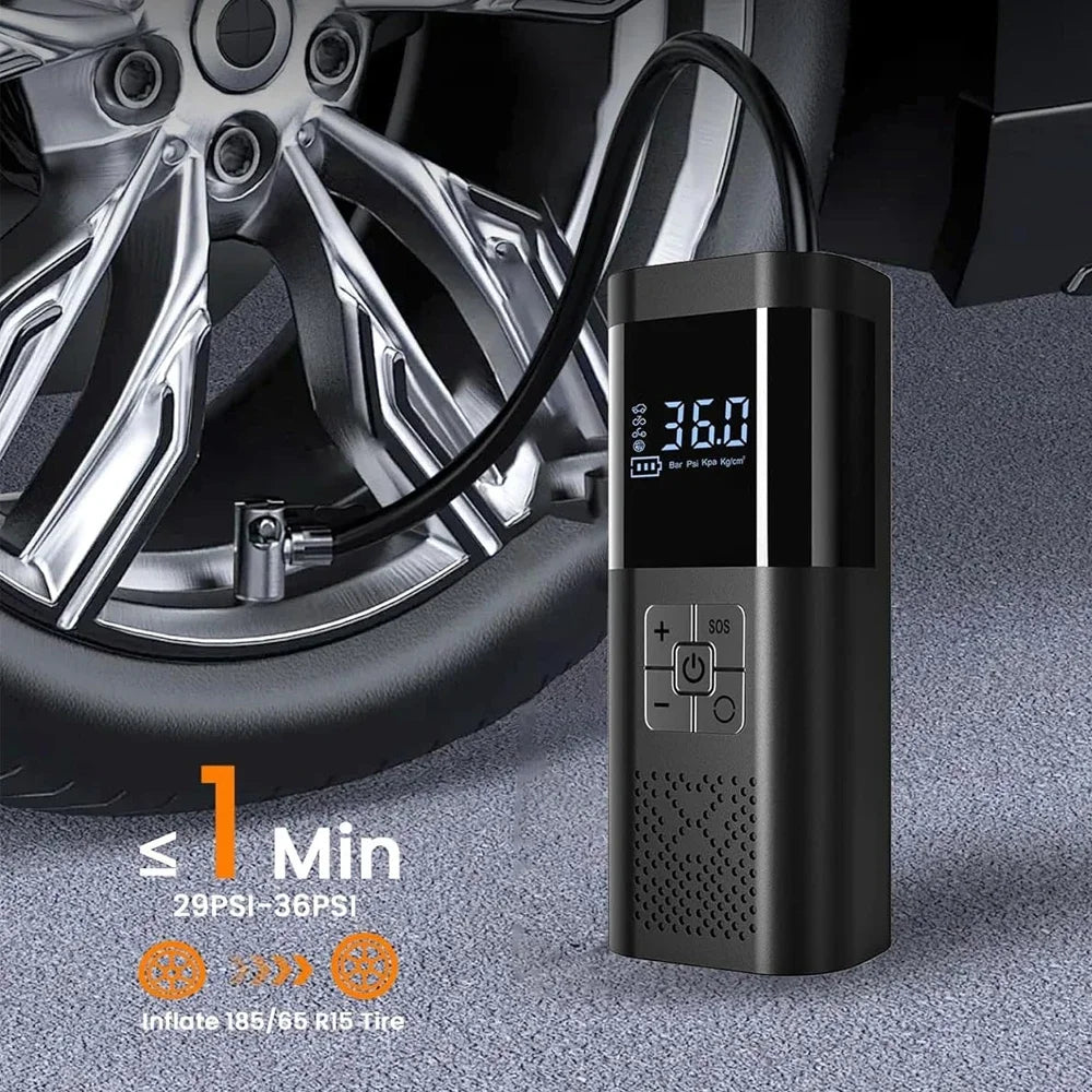 VoltDrive™ Smart Digital Air Compressor & Tire Pump