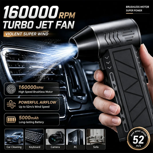 VoltBlast™ 160,000 RPM Ultra-High-Speed Blower Jet Fan