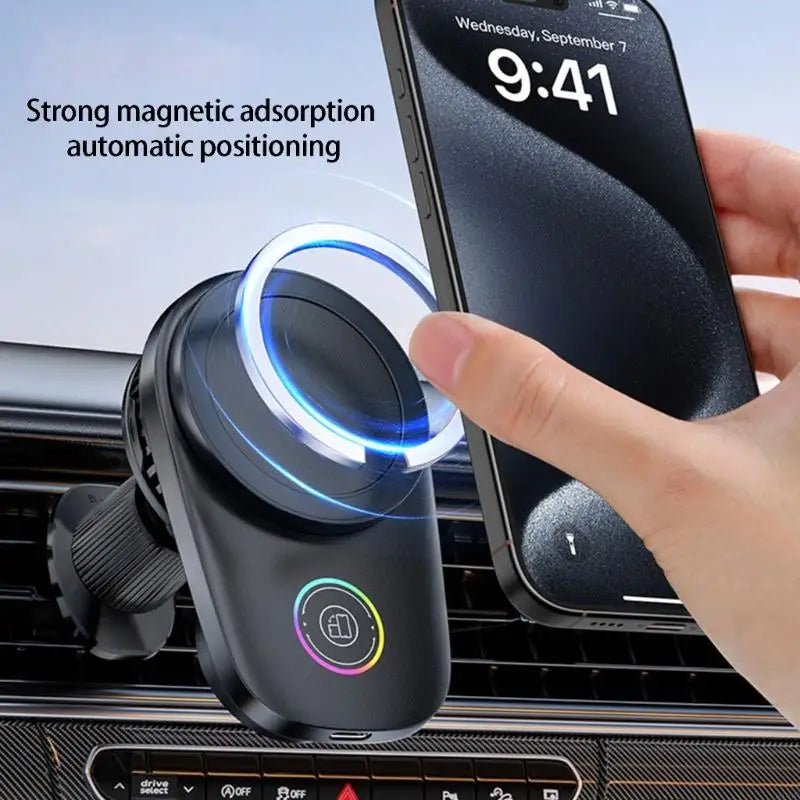 VoltGrip™ Automatic Clamping Wireless Car Charger Mount