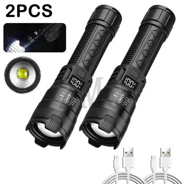 VoltBeam™ Ultra-Bright Tactical Zoomable Flashlight