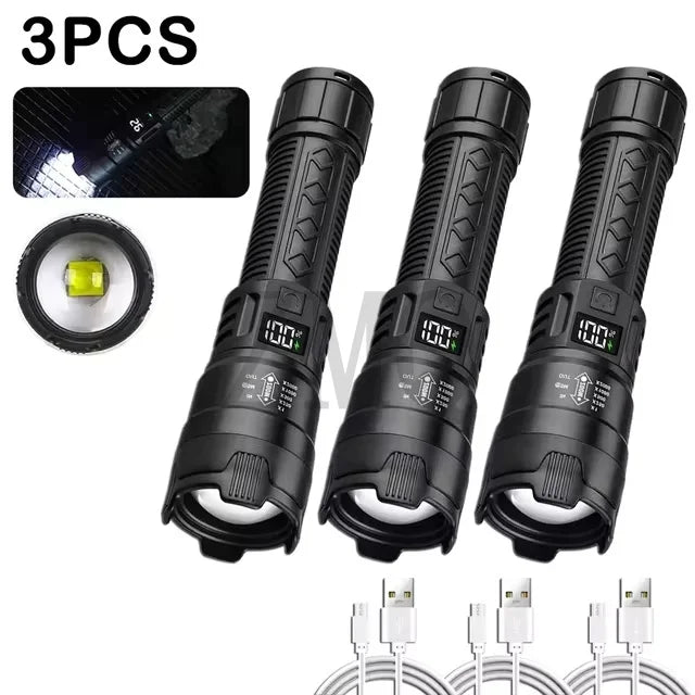 VoltBeam™ Ultra-Bright Tactical Zoomable Flashlight