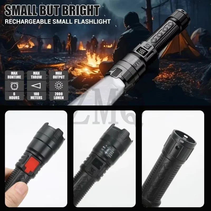 VoltBeam™ Ultra-Bright Tactical Zoomable Flashlight