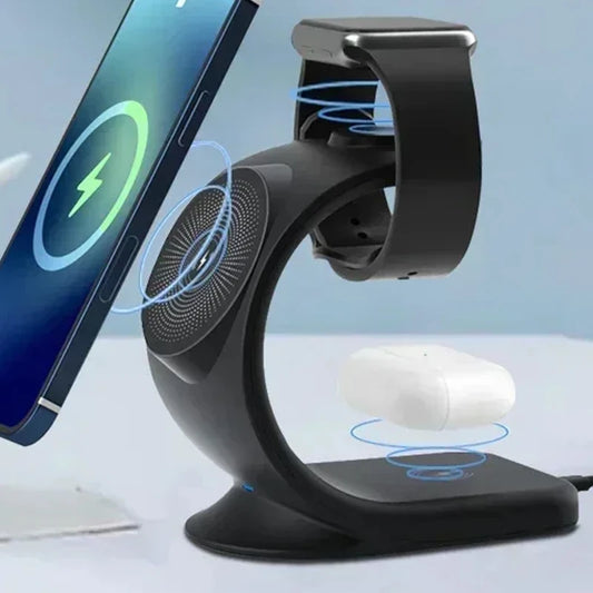 VoltSnap™ 3-in-1 MagSafe Wireless Charging Stand