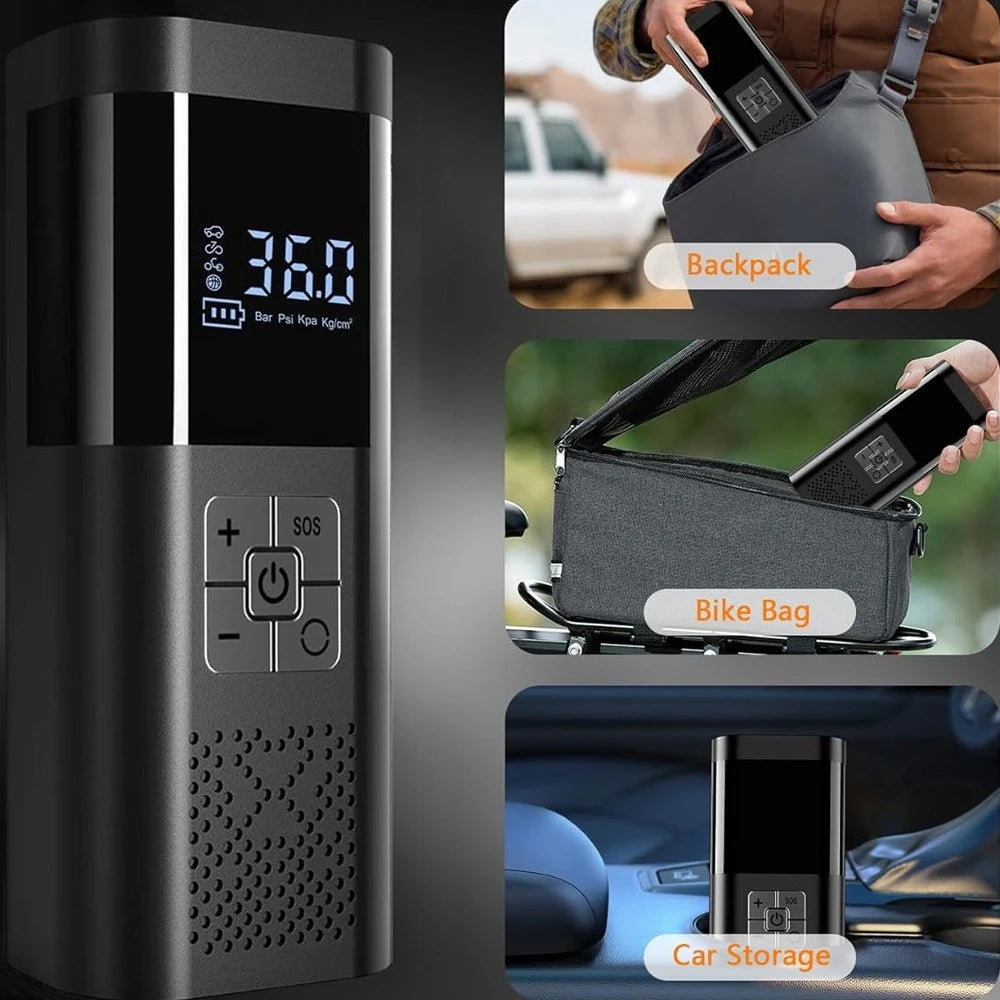 VoltDrive™ Smart Digital Air Compressor & Tire Pump
