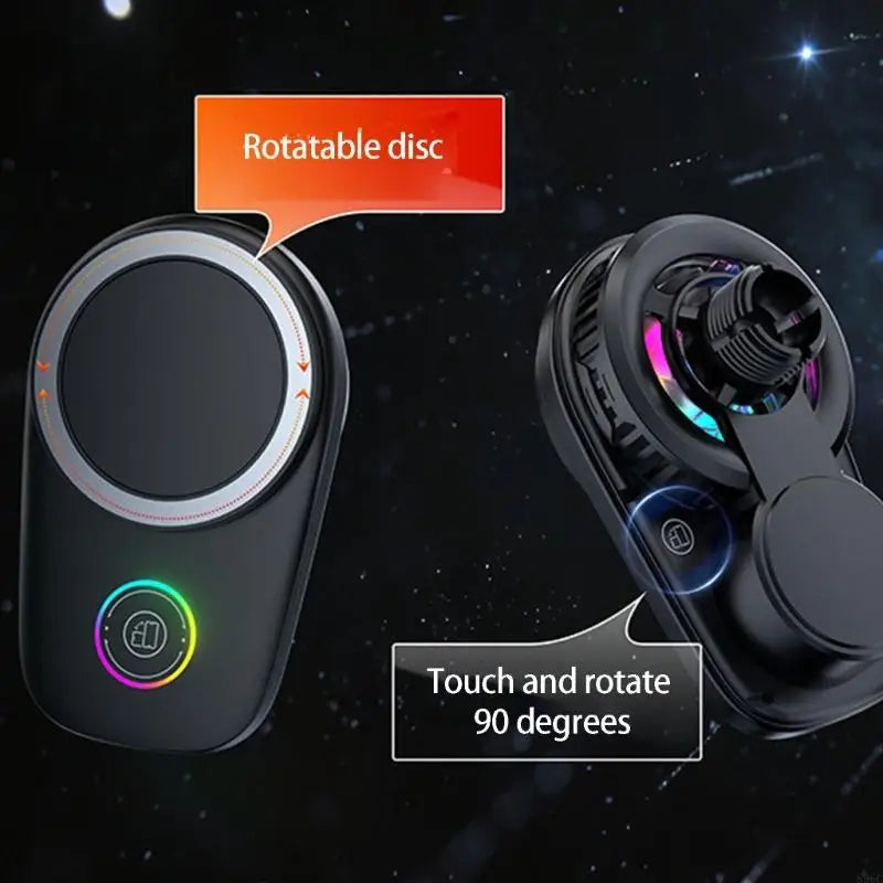 VoltGrip™ Automatic Clamping Wireless Car Charger Mount