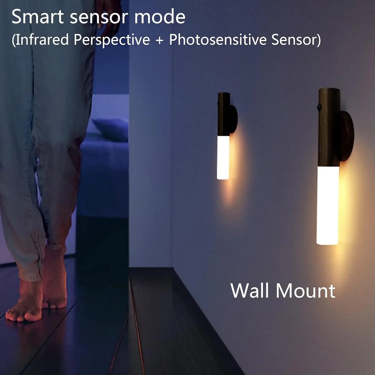 VoltSense™ Smart Motion-Sensor Rechargeable Night Light