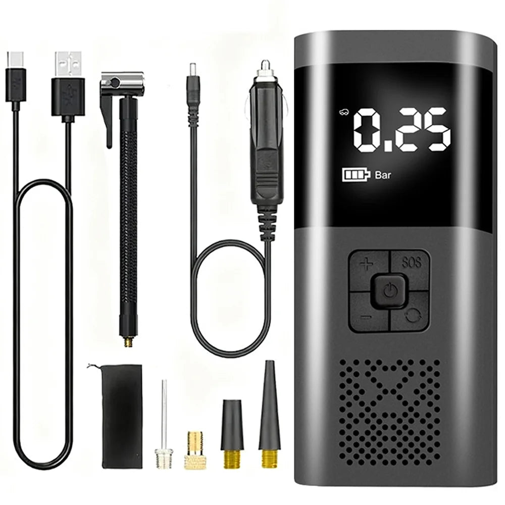 VoltDrive™ Smart Digital Air Compressor & Tire Pump