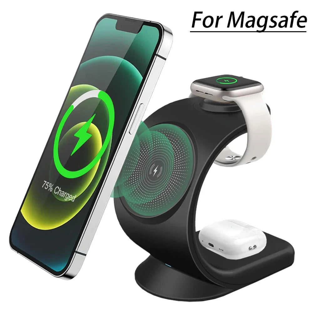 VoltSnap™ 3-in-1 MagSafe Wireless Charging Stand